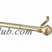 Mainstays Adjustable 5/8" Diameter Brass Finished Cafe Curtain Rod   553558392